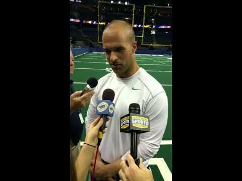 Jason Boltus Tampa Bay Storm Jason Boltus QB Media Day 39155 YouTube