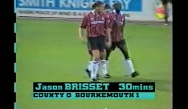 Jason Brissett JASON BRISSETT WONDER GOAL UNOFFICIAL AFC BOURNEMOUTH Tales From