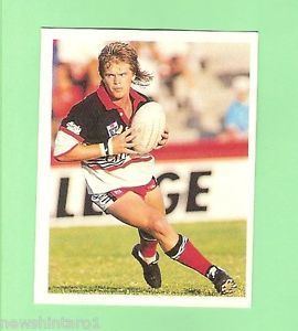 Jason Martin (rugby league) 1993 SELECT RUGBY LEAGUE STICKER 163 JASON MARTIN NEWCASTLE