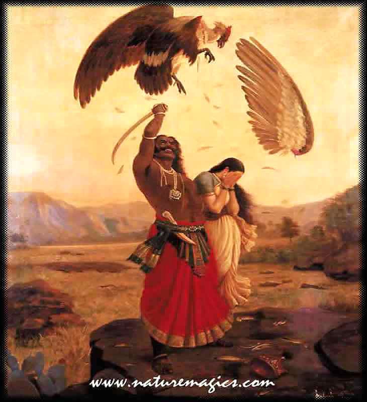 Jatayu Jatayu the king of vultures slain by Ravana