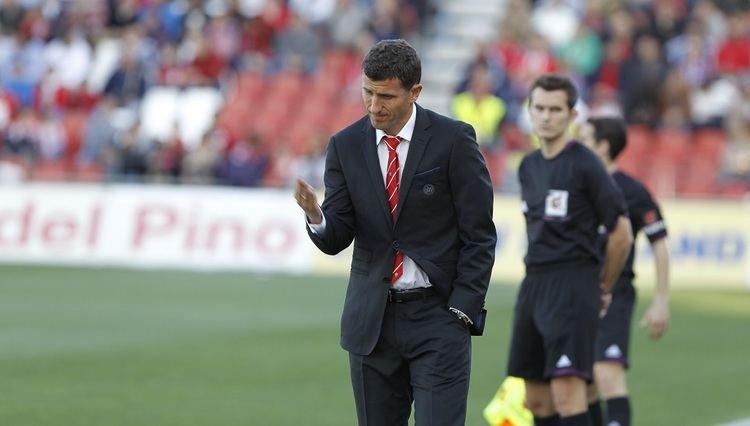 Javi Gracia JAVI GRACIA NEGOCIA CON EL MLAGA FTBOL Merchan en