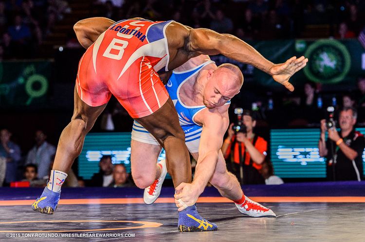 Javier Cortina 2015 OP WRESTLING WORLD CUP DAY 1