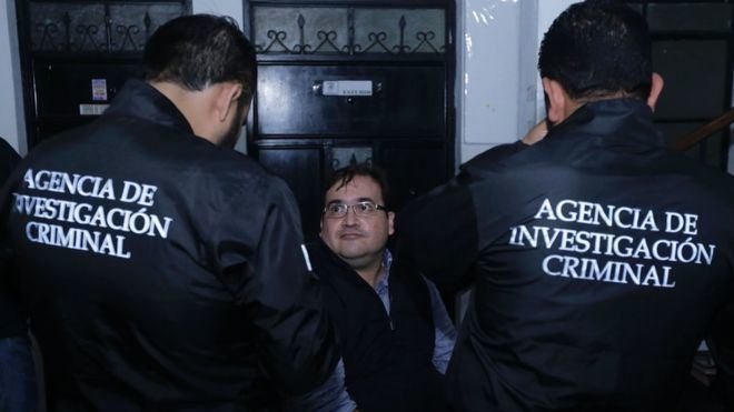 Javier Duarte de Ochoa Fugitive Mexican governor Javier Duarte arrested in Guatemala BBC News