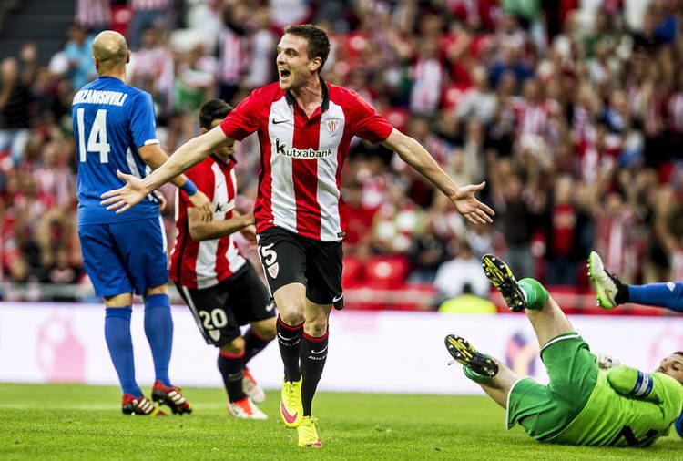 Javier Eraso Ftbol El navarro Eraso se estrena en Europa con dos goles