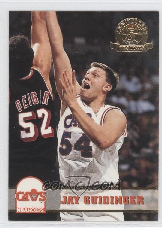 Jay Guidinger 199394 NBA Hoops Base 5th Anniversary 315 Jay Guidinger