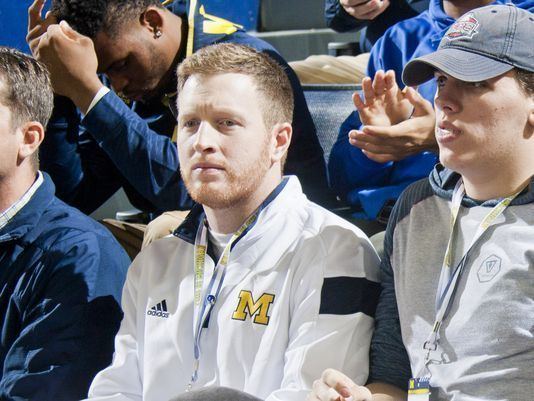 Jay Harbaugh Michigan assistant Jay Harbaugh recruiting prospect39s