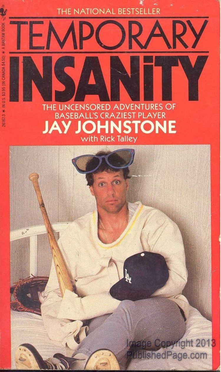 Jay Johnstone Temporary Insanity Jay Johnstone 9780553261677 Amazoncom Books