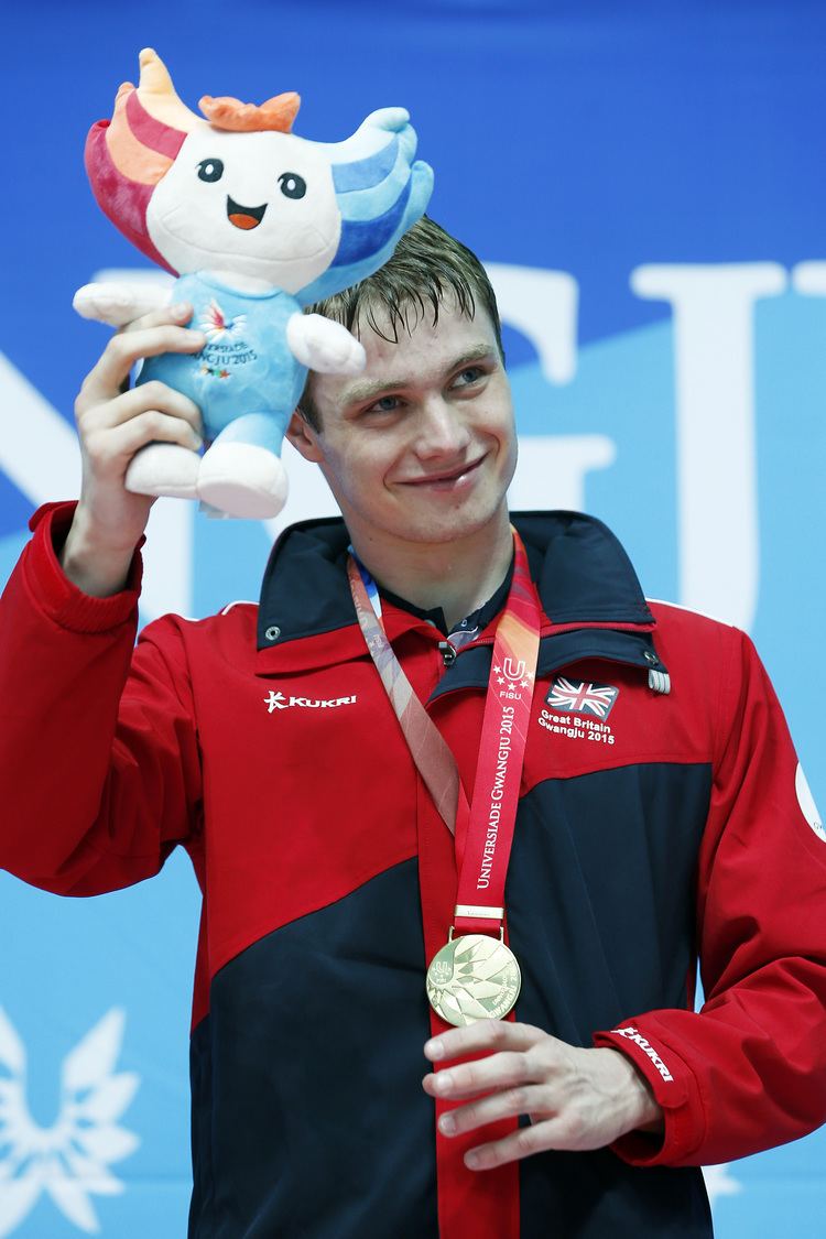 Jay Lelliott Gold and silver for Bath swimmer Jay Lelliott at World University