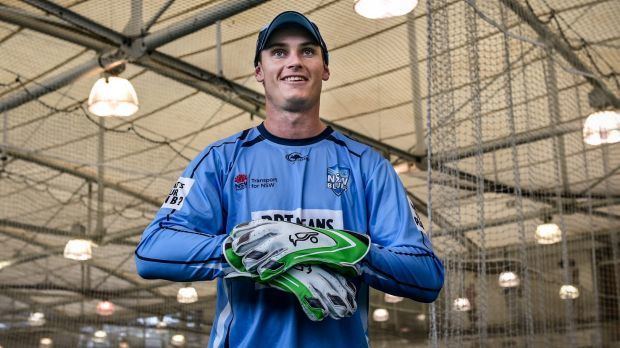 Jay Lenton Debutant NSW gloveman Jay Lenton keeps it oldschool