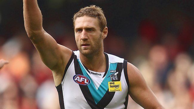 Jay Schulz Port Adelaide forward Jay Schulz goes from cagey tiger to