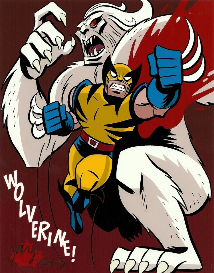 Jay Stephens Visions of an Icon Wolverine vs Wendigo by Jay Stephens