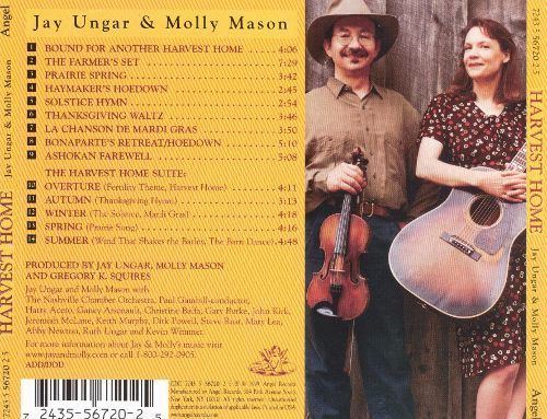 Jay Ungar Harvest Home Music for All Seasons Jay Ungar Molly Mason