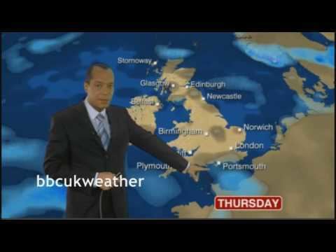 Jay Wynne BBC Weather 0957 Tuesday 17 August 2010 with Jay Wynne YouTube