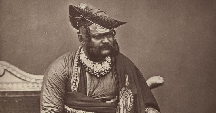 Jayajirao Scindia Maharajah of Gwalior Jayajirao Scindia 1877 Old Indian Photos