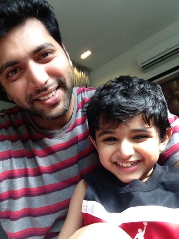 Jayam Ravi Jayam Ravi With his Son Aarav Kollywood Pinterest Jayam ravi