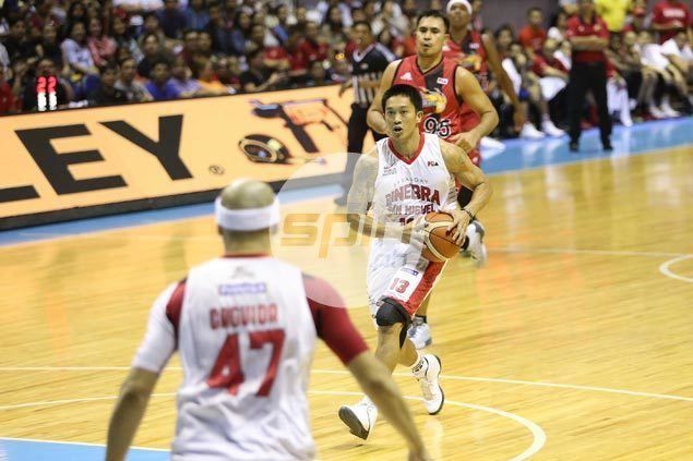 Jayjay Helterbrand Jayjay Helterbrand relishes short playing time as coach Tim Cone