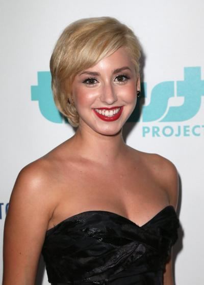 Jazmin Grace Grimaldi smiling while wearing a black gown at the 6th Annual Thirst Gala at The Beverly Hilton Hotel