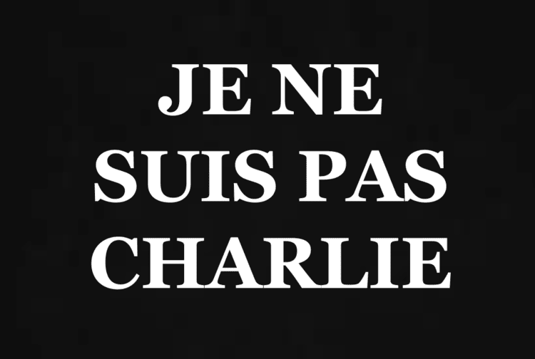 Je suis Charlie Why You Won39t See Me Posting quotJe Suis Charliequot