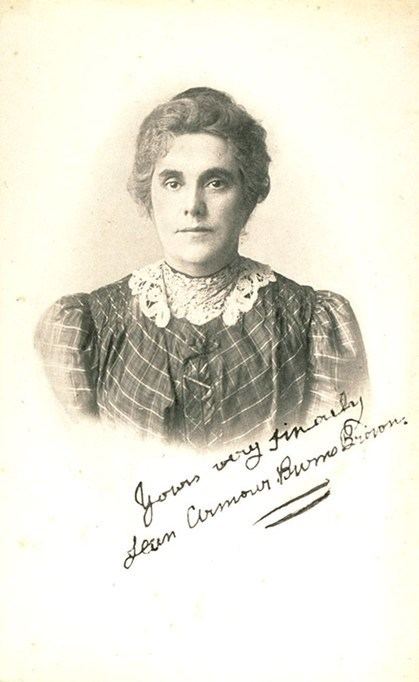 Jean Armour Postcard of a portrait of Jean Armour Burns Brown c 1900