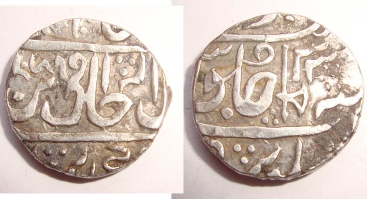 Jean Baptiste Filose Gwalior Jean Baptiste Filose Silver Rupee Old indian coins