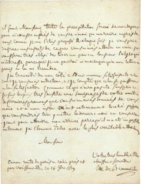 Jean-Baptiste-Jacques Élie de Beaumont JeanBaptisteJacques LIE DE BEAUMONT Librairie Signatures