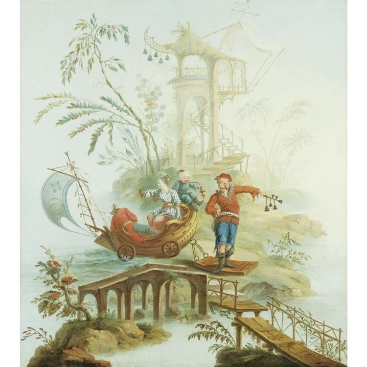 Jean-Baptiste Pillement Jean Baptiste Pillement A chinoiserie with