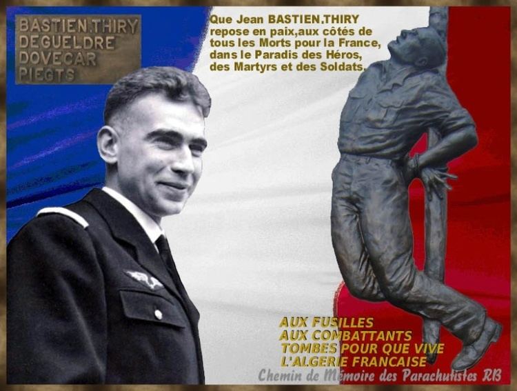 Jean Bastien-Thiry Hommage au Colonel Jean BASTIENTHIRYhros de la Patrie