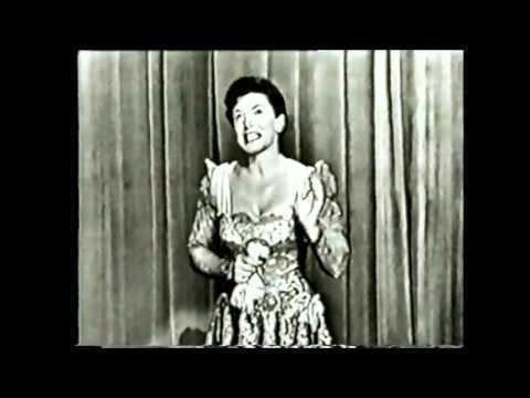 Jean Carroll Jean Carroll comedienne 1955 YouTube