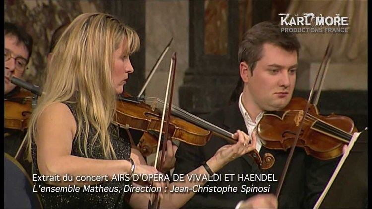Jean-Christophe Spinosi Vivaldi La Fida Ninfa extrait Sinfonia Ensemble Matheus dir Jean
