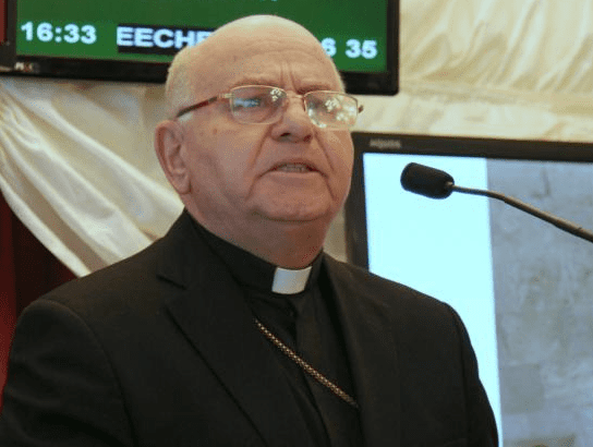 Jean-Clément Jeanbart Melkite archbishop urges British not to support militants in Syria