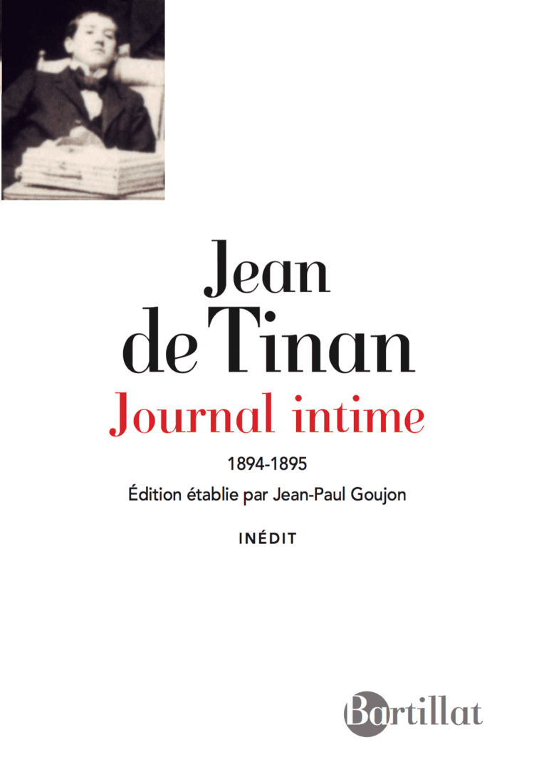 Jean de Tinan de Tinan Journal intime JP Goujon d