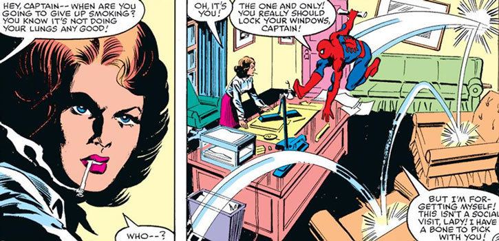 Jean DeWolff Captain Jean DeWolff Marvel Comics SpiderMan Character