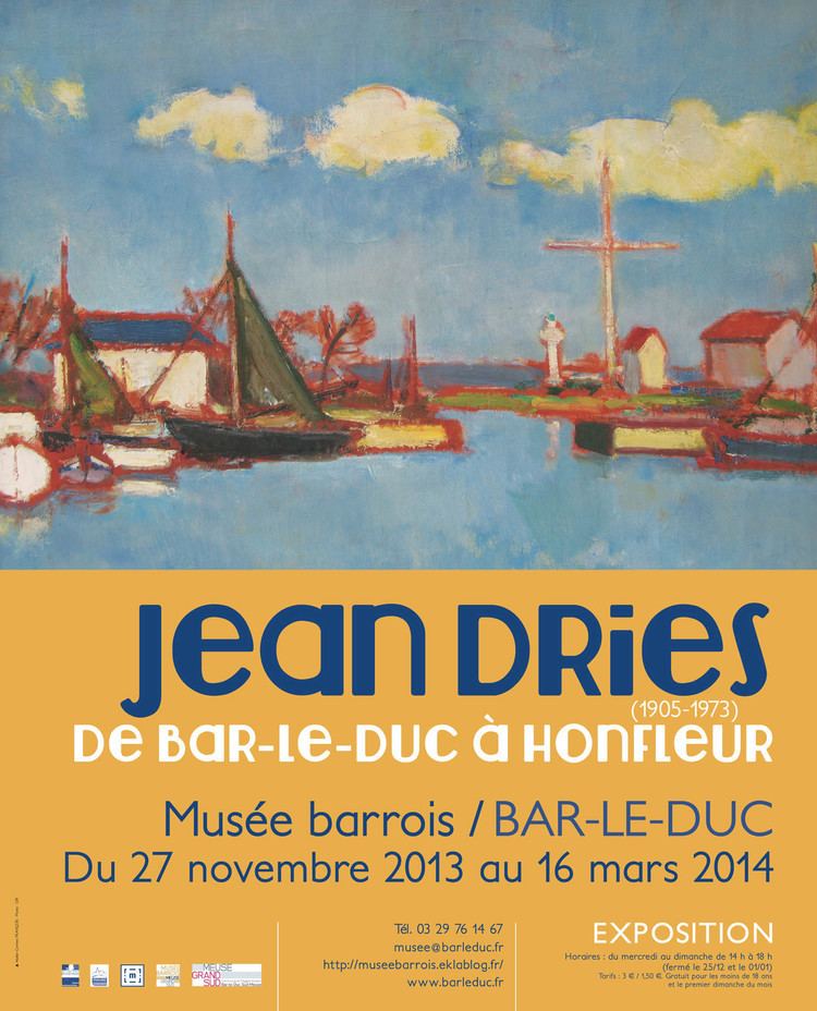 Jean Dries Exposition Jean Dries Muse barrois