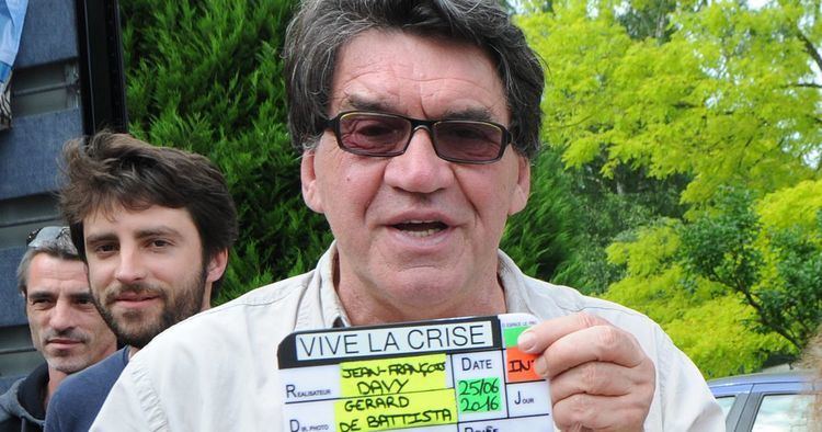 Jean-François Davy Exclusif JeanFranois Davy Tournage du film Vive la crise