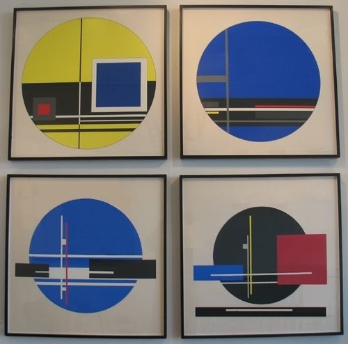 Jean Gorin More Four Abstract Compositions by Jean Gorin Screenprints