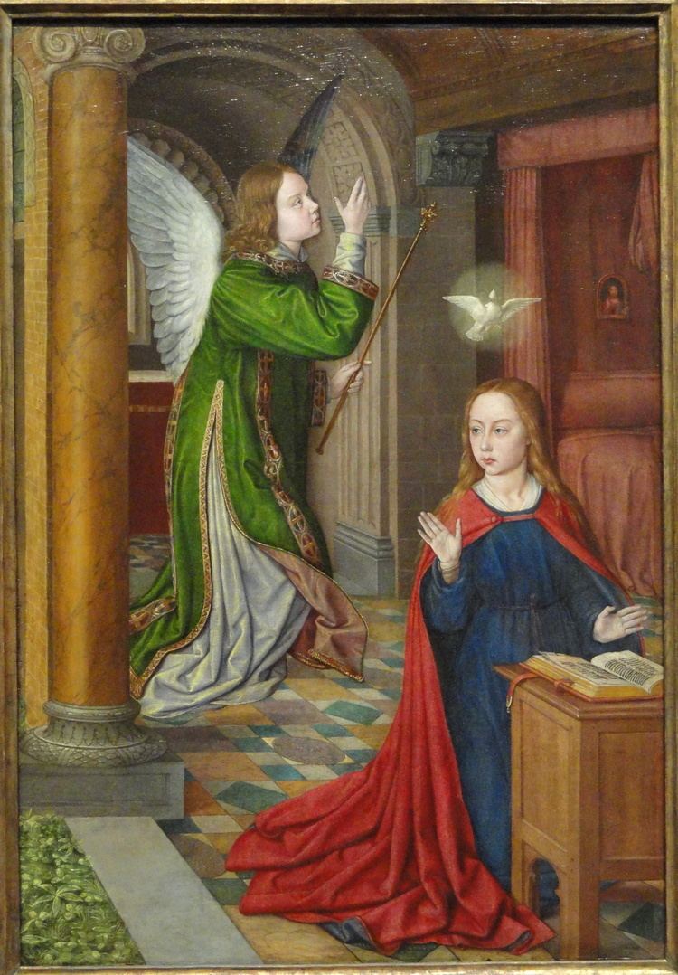 Jean Hey FileThe Annunciation 14901495 by Jean Hey Master of Moulins