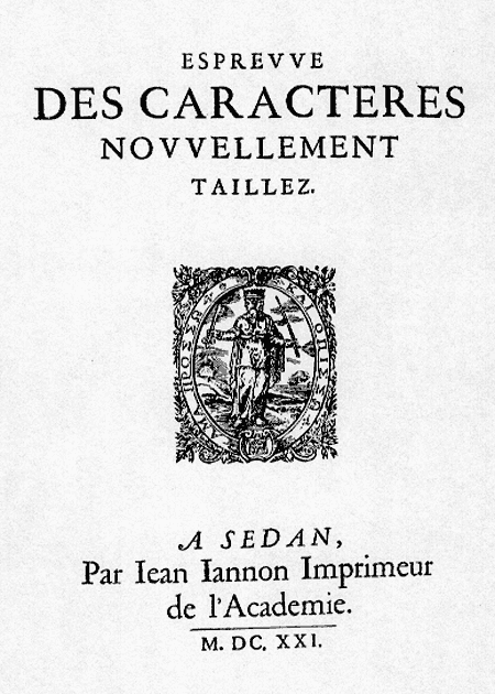 Jean Jannon Jean Jannon Tipgrafo suo Caractres de lUniversit