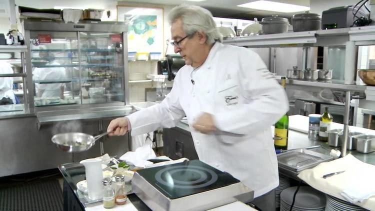 Jean Joho Famed Chef Jean Joho of Everest Restaurant Makes Risotto Escargot on