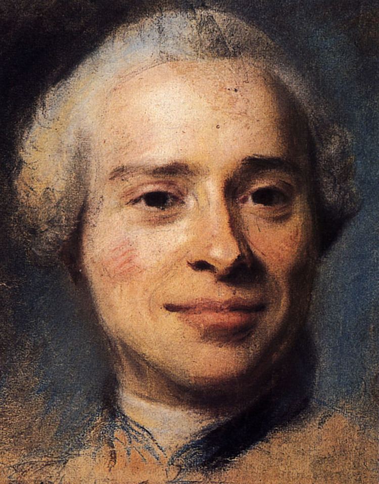 Jean le Rond d'Alembert Portrait of Jean Le Rond d39Alembert 1753 Maurice Quentin de La