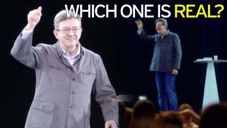Jean-Luc Mélenchon French presidential candidate JeanLuc Melenchon appears as a