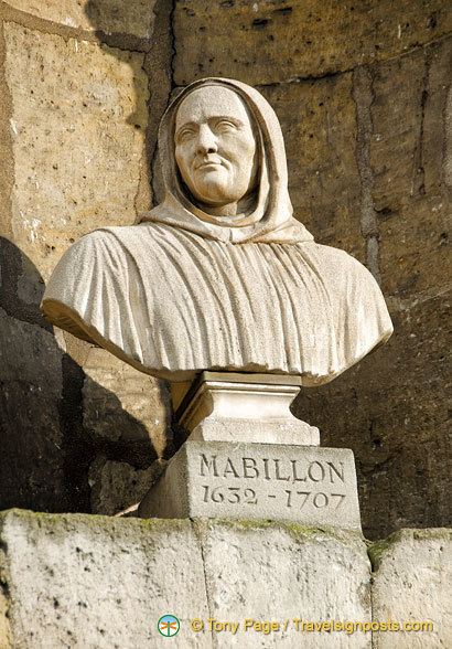 Jean Mabillon Bust of Jean Mabillon a French Benedictine monk and scholar