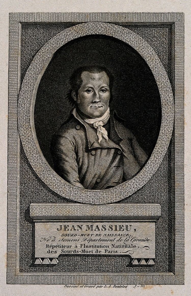 Jean Massieu FileJean Massieu a deaf mute Wellcome V0007191jpg Wikimedia