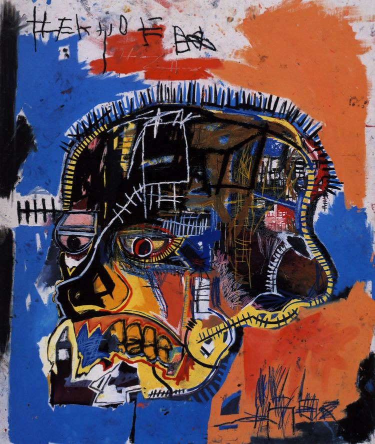 Jean-Michel Basquiat Scull 1981 JeanMichel Basquiat WikiArtorg