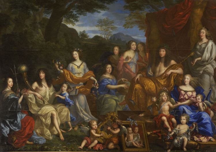 Jean Nocret FileJean Nocret Louis XIV et la famille royale Google
