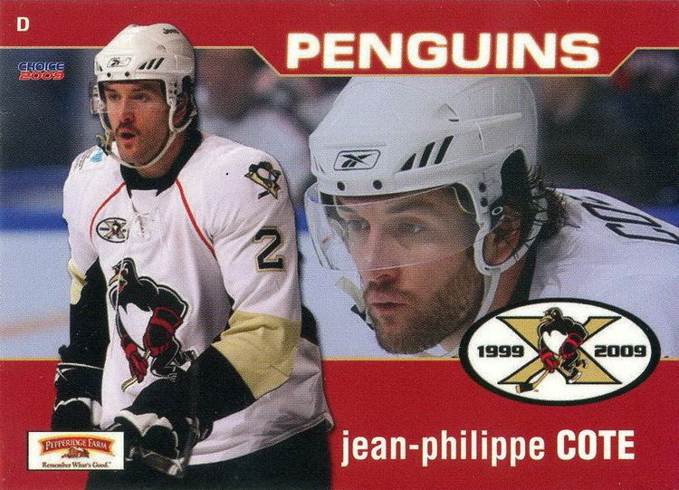 Jean-Philippe Côté JeanPhilippe Cote Player39s cards since 2008 2009 penguins