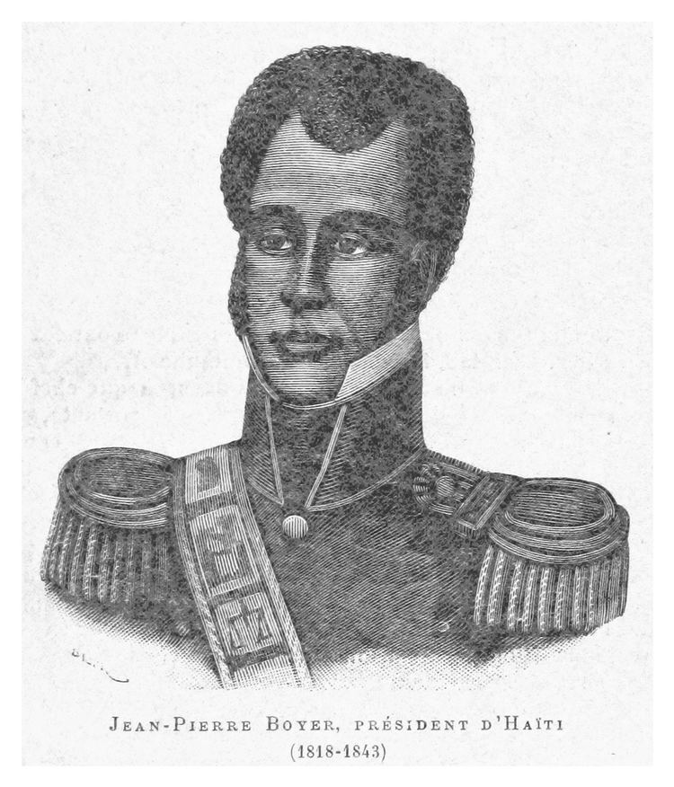 Jean-Pierre Boyer FileJeanPierre Boyer President d39Haiti 18181843jpg