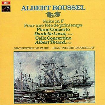 Jean-Pierre Jacquillat ALBERT ROUSSEL JEANPIERRE JACQUILLAT PIANO ALBERT TETARD