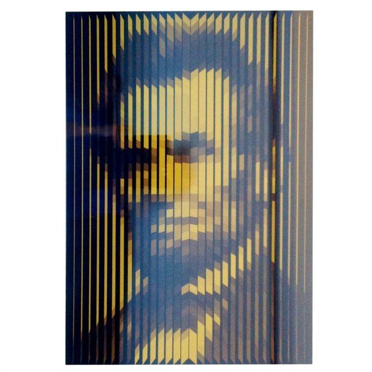 Jean-Pierre Yvaral Abraham Lincoln Serigraph by artist Yvaral JeanPierre