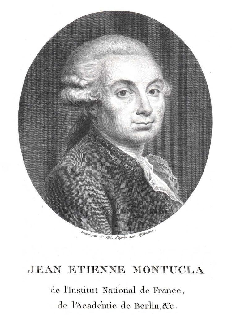 Jean-Étienne Montucla Jeantienne Montucla Wikipedia