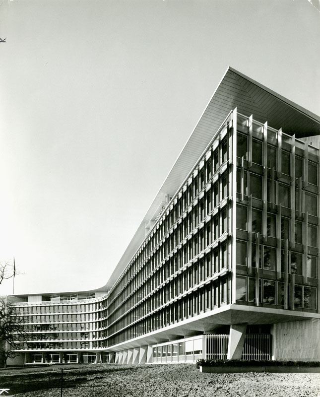Jean Tschumi Headquarters of Nestl 195960 in Vevey German